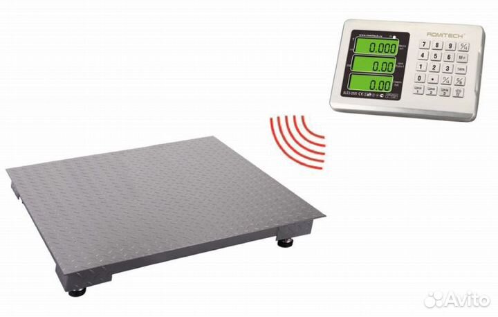 Весы беспроводные платформенные 2000кг bles-2000