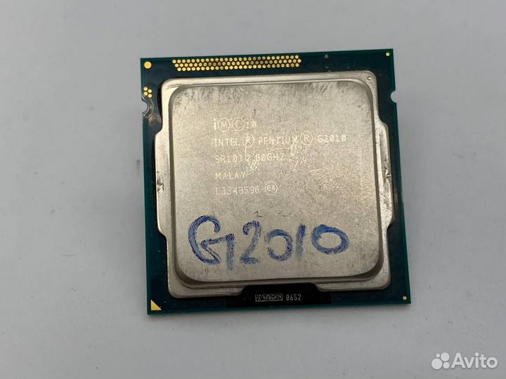 Intel Pentium G2010 2 ядра по 2800 GHz, гарантия