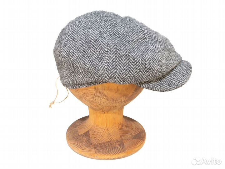 Твидовая кепка восьмиклинка