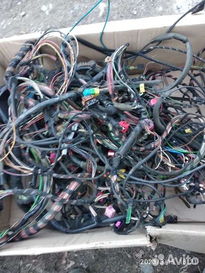 Проводка, Косса двигателя на audi a6 c5 AEB