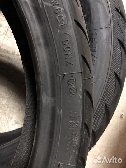 Michelin pilot street radial 110/70R17 + 140/70R17