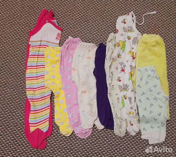 Вещи для девочки пакетом 74-80