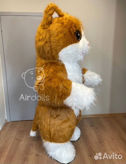 Костюм, надувная ростовая кукла Кот 2м