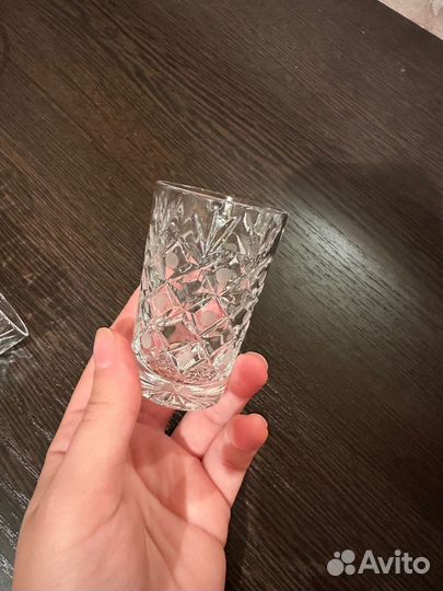 Хрустальные рюмки