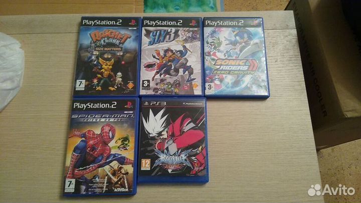 Диски на sony playstation 2