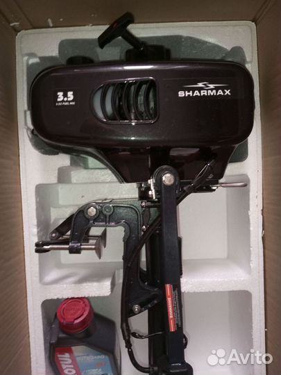 Мотор лодочный sharmax SM 3.5 HS