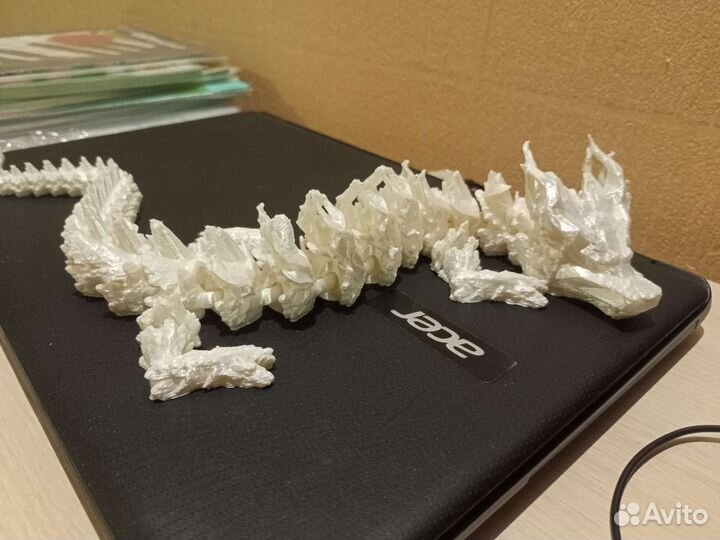 Дракон из пла пластика