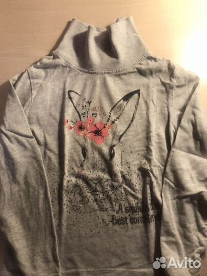 Вещи пакетом для девочки 104-110