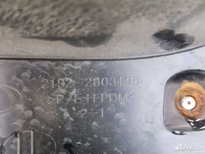 Накладка птф переднего бампера Калина 2