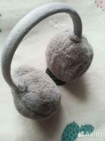 Меховые наушники