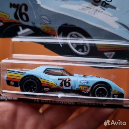 '76 Greenwood Corvette Silhouettes HW журнал
