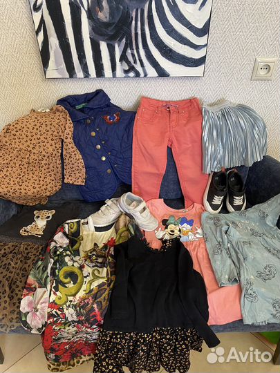 Вещи пакетом на девочку 4 года