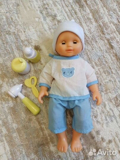 Пупс, интерактивная кукла Smoby