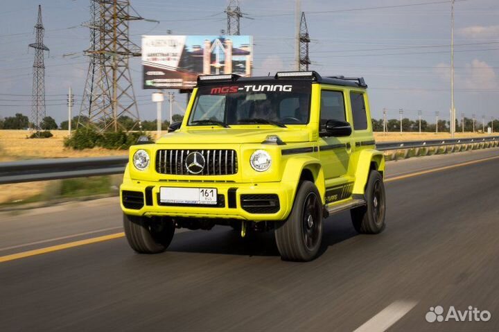 Обвес Suzuki Jimny 2018+ в стиле G-class гелик