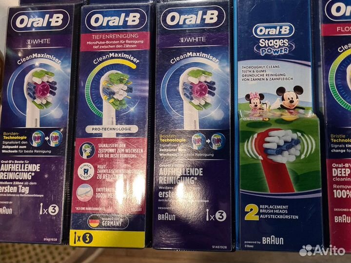 Набор насадок Oral-B оригинал из Финляндии