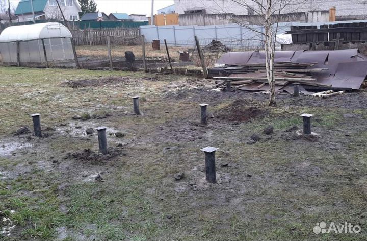 Винтовые сваи 108