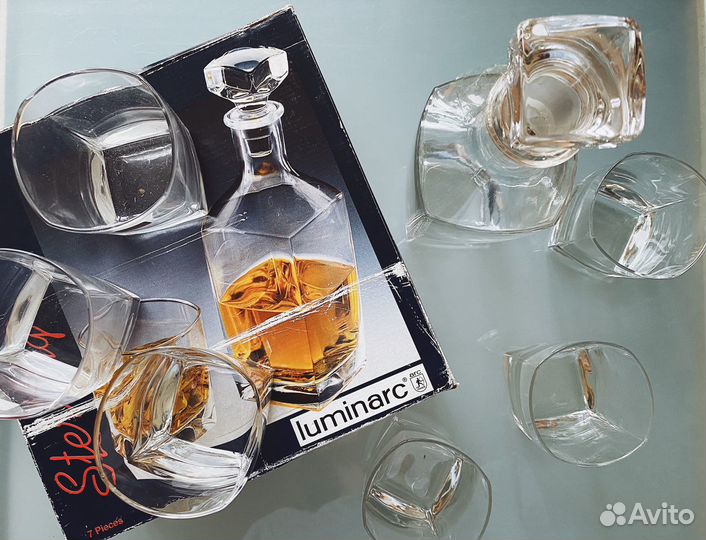 Набор для виски стаканы и графин