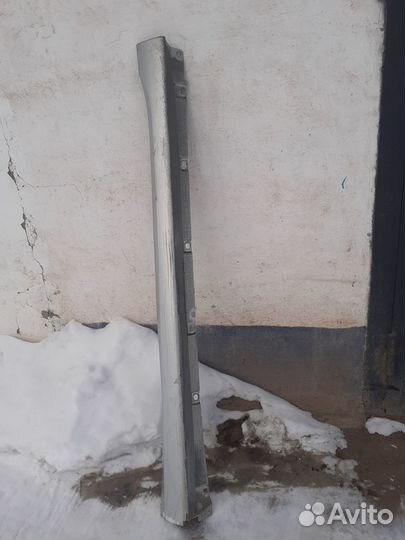 Наклалка порога обвес Toyota Rav4 2я модель 2000-2