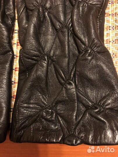 Перчатки женские натуральная кожа