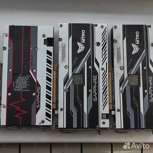 Видеокарты Sapphire nitro+ Radeon RX570 8G gddr5 D