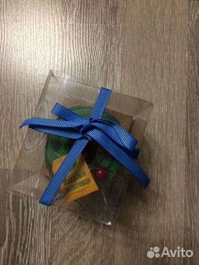 Махровое полотенце в кружке гжель