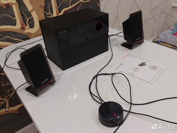 Акустическая система с колонками