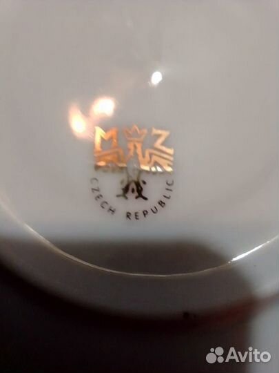 Чешский фарфор. Чайный набор