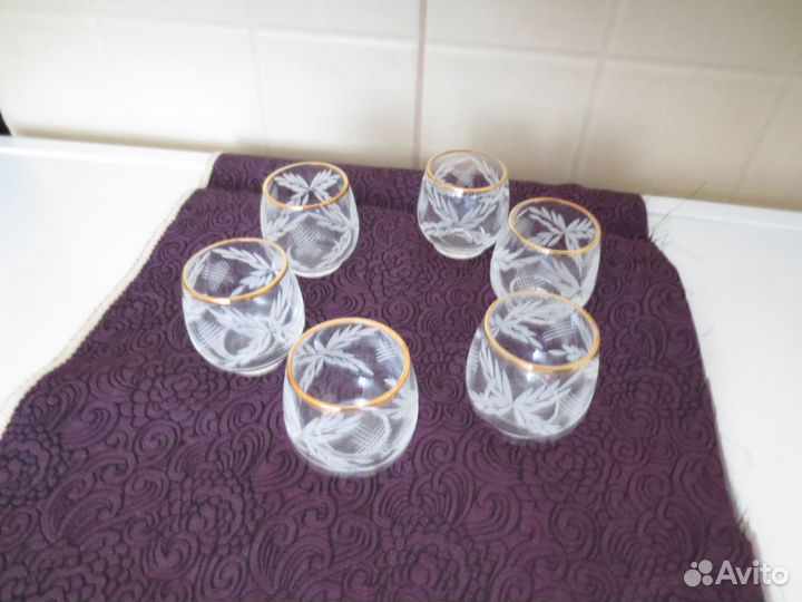 Хрустальные стопки