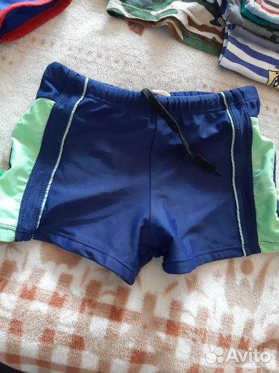 Купальные плавки+шапочка для мальчика