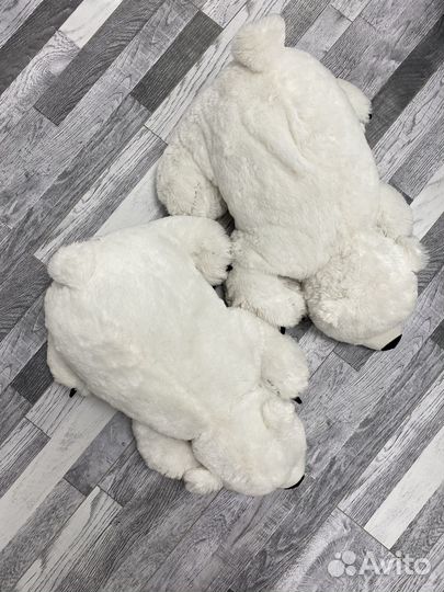 Мягкие белые медведи (60 см)