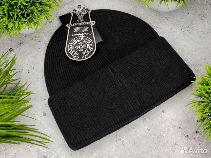 Шапка Chrome Hearts черная