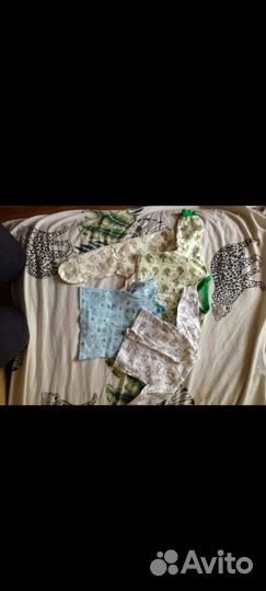 Детские вещи пакетом на мальчика от 0