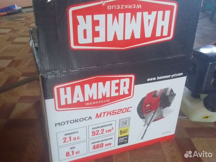 Мотокоса Hammer