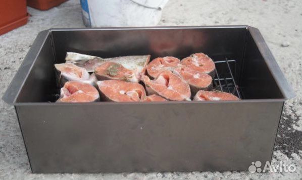 Коптильня горячего копчения Коптилка