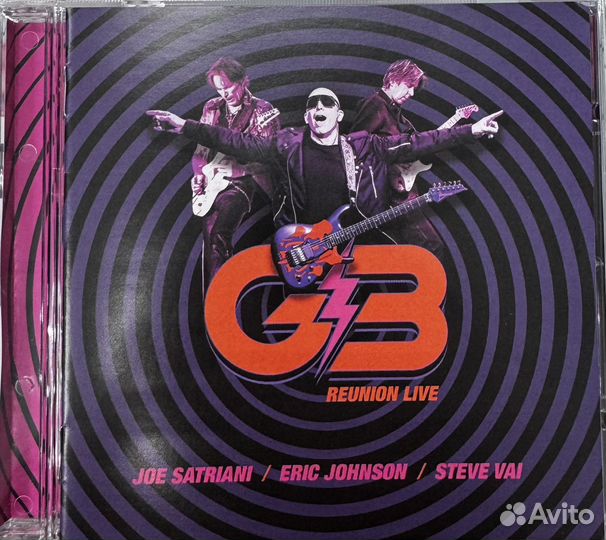 Cd диски с музыкой G3 Vai Satriani Johnson