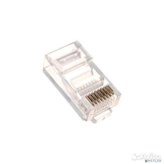 Gembird коннектор RJ45 8P8C (100 шт. в уп) без вставки, кат. 5 е