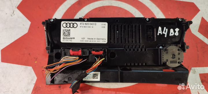 Блок управления Климатом Audi A4 B8 A5 8T