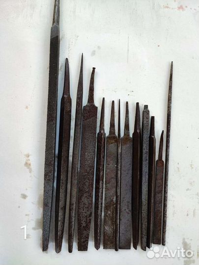 Напильники набором. СССР