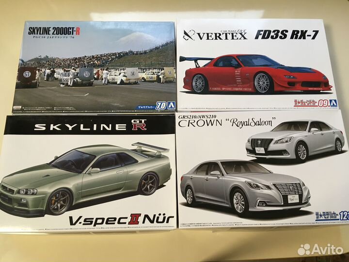 Сборная модель автомобиля Aoshima 1/24