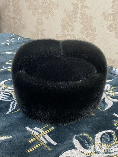 Мужская шапка из нерпы