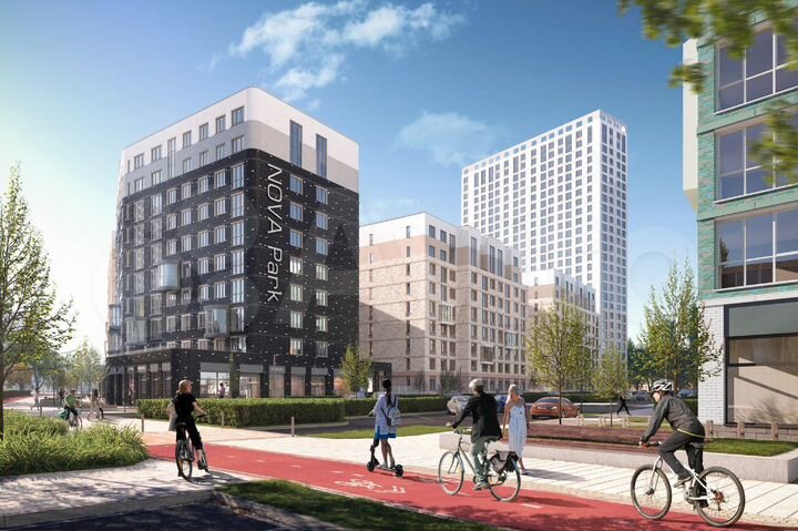 2-к. квартира, 77,7 м², 1/9 эт.