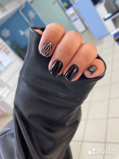 Маникюр с покрытием гель лак