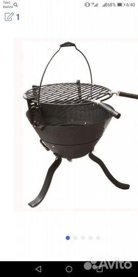 Гриль чугунный решетка