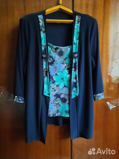 Блуза-кардиган женская 54 р