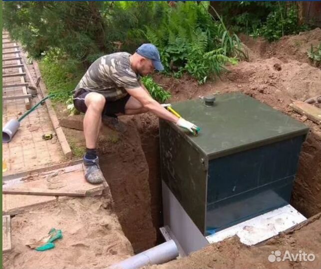 Септик без откачки - гарантия и монтаж