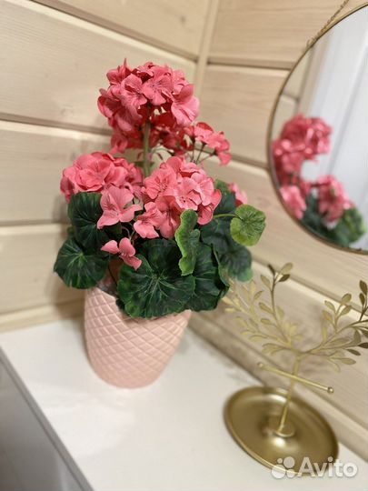 Пеларгония герань искусственная