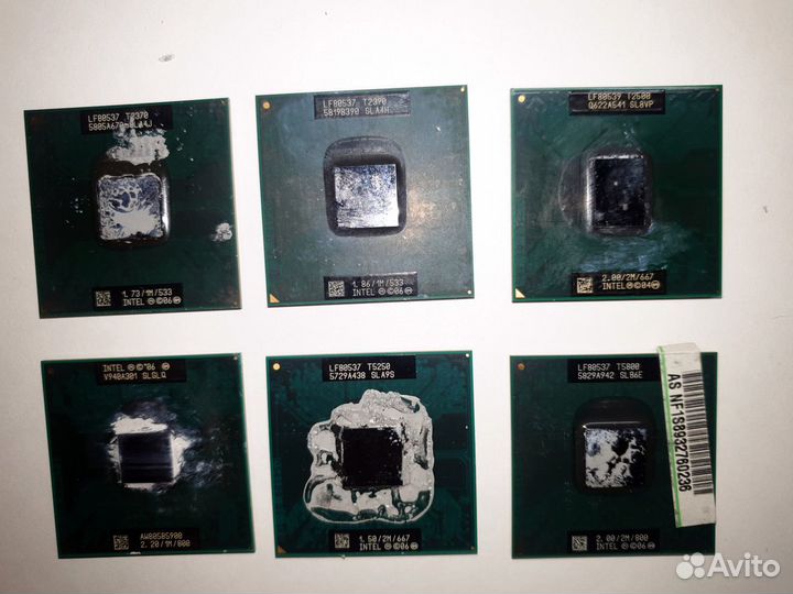 Процессоры для ноутбуков intel