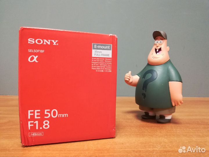 Объектив Sony FE 50mm f/1.8 (SEL-50F18F) (Новый)