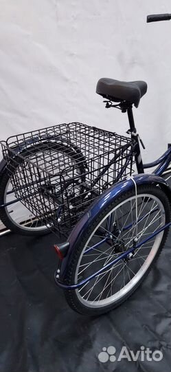 Трёхколёсный складной велосипед для взрослых 24