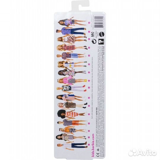 Новая кукла barbie fashionistas №113 (в коробке)